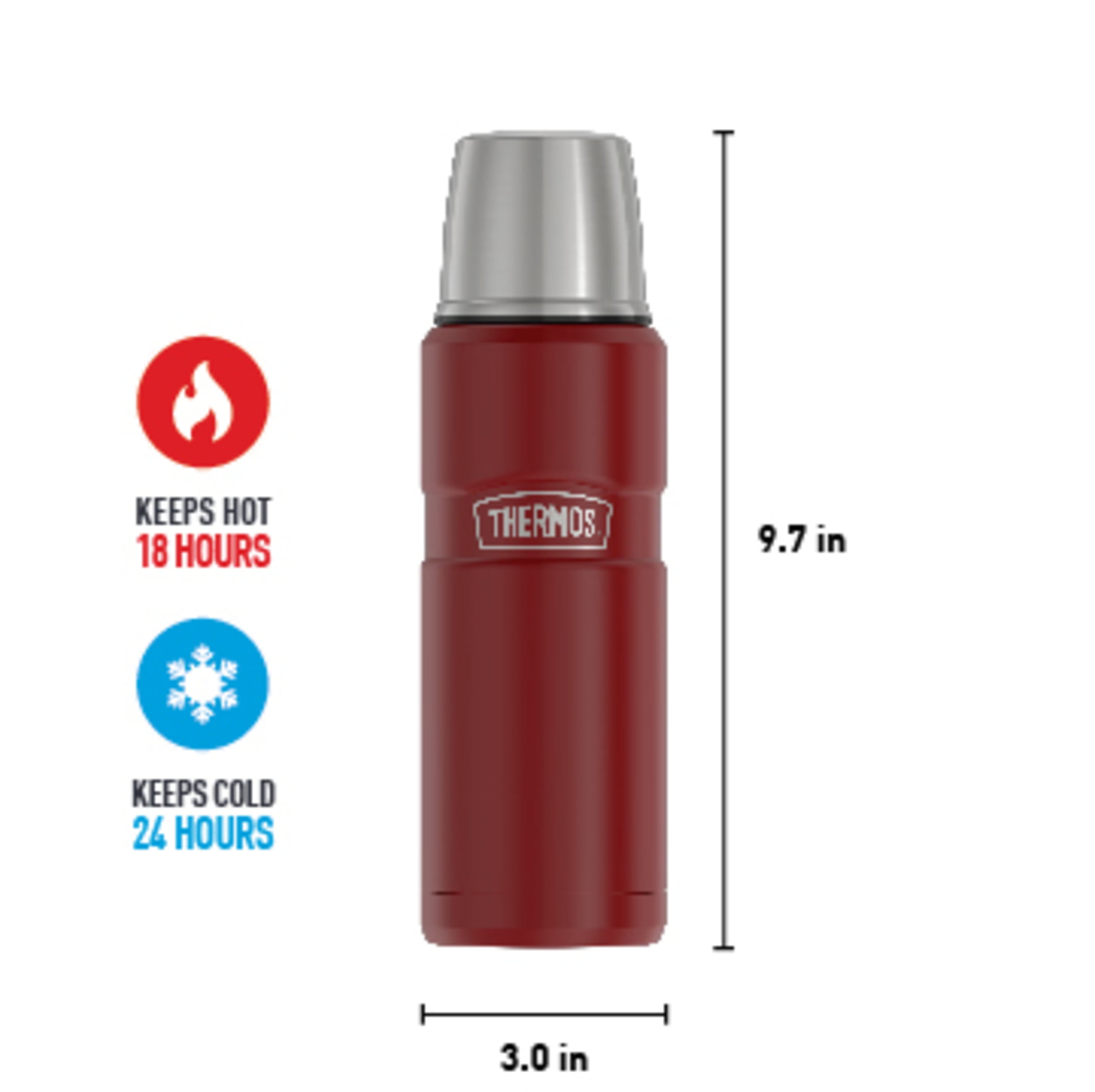  THERMOS Stainless King Vacuum-Insulated Compact Bottle