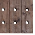 thumbnail image 3 of Deco 79 16 Présentoir de Rangement Mural en Bois Rustique pour Bouteille de Ferme, 3 of 5