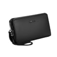 thumbnail image 1 of Bolso de mano para hombre, tarjetero de lujo para teléfono, bolso de viaje para papá negro, 1 of 9