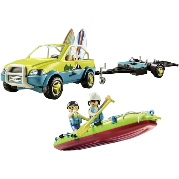 PLAYMOBIL Beach Car with Canoe