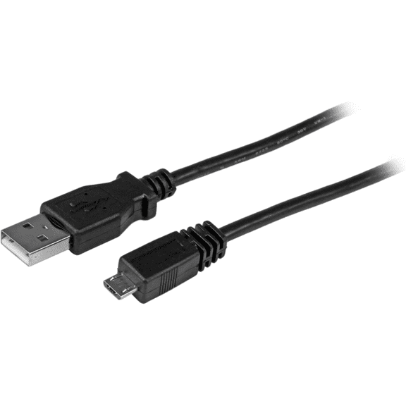 10 Ft. (3 M) USB to Micro USB Cable - USB 2.0 a to Micro B - Black - Micro USB C