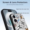 thumbnail image 2 of Compatible with Iphone 16 Case - Cute Soft Trendy Butterfly Grey Leopard Silicone Case Compatible with Iphone 16 Phone Case for Women Men, 2 of 6