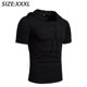 thumbnail image 2 of Sudadera con capucha deportiva de manga corta táctica retro para hombre, sudadera con capucha para deportes al aire libre, color negro, 2 of 7