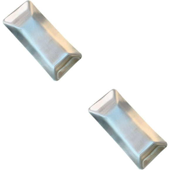 FYBTO 2 Pcs 304 Stainless Steel Towel Tray Bathroom Trays for Counter Trinket Tray Towel Serving Tray Decorative Perfume Tray Bathing Accessories Napkin 304 Stainless Steel The Gold Mini-0719