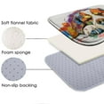thumbnail image 5 of Oil painting dog 626 Non-Slip Memory Foam Bath Rug: Absorbent, Quick-Dry, Machine Washable, Soft & Comfortable - M, 5 of 7