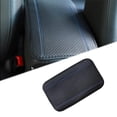 thumbnail image 2 of Blue Parts Leather Armrest Cushion Cover Center Console Box Mat Protector Non-Slip Protection Mat Universal Accessories, 2 of 6