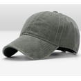 thumbnail image 1 of LinYooLi 13 Color! High Quality Washed Cotton Adjustable Solid Color Baseball Cap Unisex Couple Cap Fashion Leisure Dad Hat Snapback Cap, 1 of 6