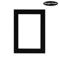 thumbnail image 2 of Black Acid Free 24x36 Picture Frame Mat with Black Bevel Cut Core for 20x30 Pictures - Fits 24x36, 2 of 3