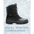 thumbnail image 7 of BURUDANI Men's Insulated Waterproof Work Winter Snow Boots Warm Shoes Wide Width, 7 of 7