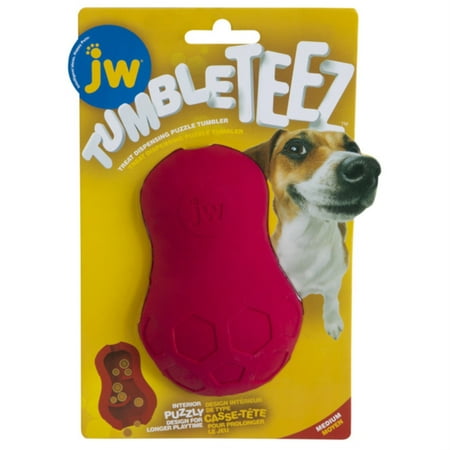 UPC: 0029695470363 | Jw Pet Tumble Teez Puzzle Toy For Dogs Medium – 1 Count