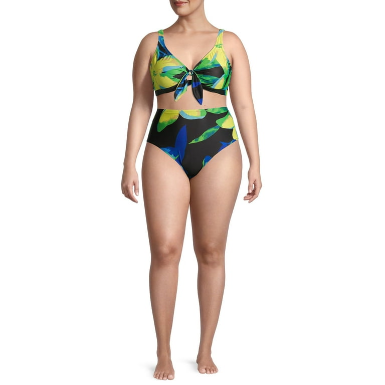 Social Angel Women's Size High Swimsuit - Walmart.com