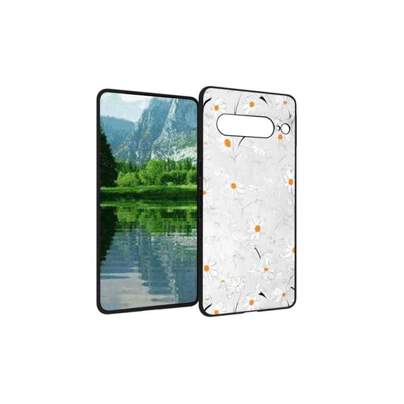 Daisies-Floral-180 Phone Case, Degined for Google Pixel 7 Pro Case Men Women, Flexible Silicone Shockproof Case for Google Pixel 7 Pro