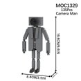 thumbnail image 1 of Amyove Skibidi Toilet Building Blocks Cartoon Game Character Building Bricks For Kids Birthday Gifts Fans Collection, 1 of 9