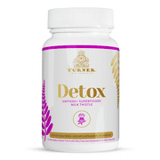 Milk Thistle Detox Cleanse Supplement, Effective Kidney and Liver Support, All-Natural Premium Herbs from New Zealand, with Certified UAF1000  Antioxidants, Safe & Effective, 1 Bottle, 90 Capsules