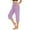 AA-Purple986, variant on XIAONU Women's Olive Green Capri Pants High Waist Pocketed Cropped Trousers Soft Comfortable Active Bottoms Army Green