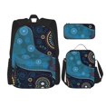 thumbnail image 1 of Balery Bohemian Turtle Mochila Escolar 3 en 1 para Niños - Mochila Resistente con Lonchera Térmica y Estuche - Mochila Escolar para Niños y Niñas, 1 of 7