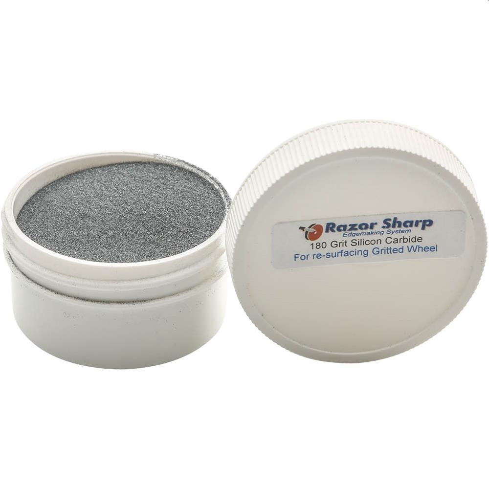 Razor Sharp Edgemaking 2 Oz Jar 180 Grit Silicon Carbide For Knife Blade Walmart Com Walmart Com