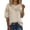 Beige, variant on Linen Embroidered Tops For Women，Embroidery Top Muslin Shirt Women Women's Peasant Tops Cotton Peasant Tops Bohemian Peasant Shirts Embroidered Tunic Cotton Spring Tops Linen Tunic V Neck