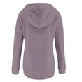 thumbnail image 7 of Dyfzdhu Hoodies Long Sleeved Loose Casual Button Pocket Cardigan Hoodie Hoodies For Women, 7 of 7
