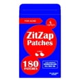 thumbnail image 1 of Kisskin ZitZap Parches para espinillas/acné para rostro y piel Parches hidrocoloides con ácido salicílico y aceite de árbol de té para cubrir granos e imperfecciones., 1 of 5