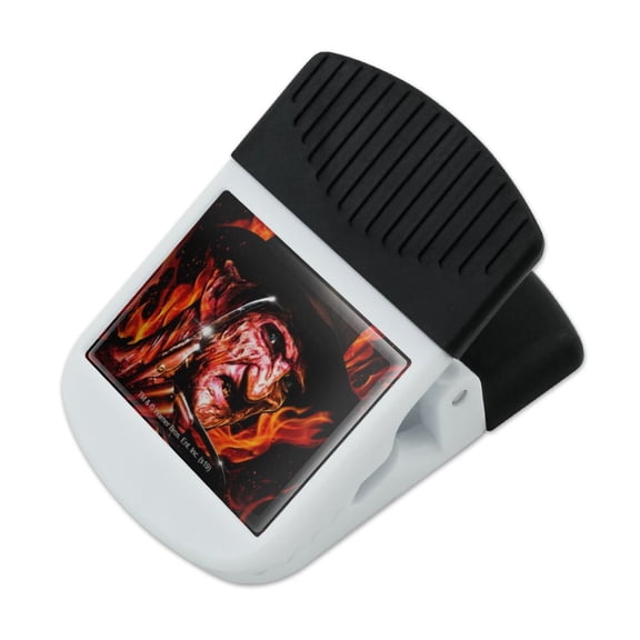 A Nightmare on Elm Street Freddy's Fire Refrigerator Fridge Magnet Magnetic Hanging Hook Note Snack Clip