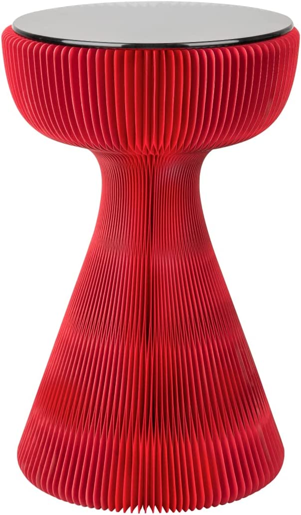 Black Dress Side Tables, Portable End Table, Indoor Sofa Accordion