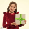 thumbnail image 6 of PMU Decorative Star Gift Bows 3-3/4 Inch Medium Lime Green (12/Pkg) Pkg/1, 6 of 8