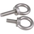 thumbnail image 3 of 1-2PCS Lifting Eye Nuts/Screw Ring Eyebolt Ring hooking nut Screws M3 M4 M5 M6 M8 M10 M12 304 Stainless Steel Durable (Color : Lifting Eye Nuts, Size : M6(2PCS)), 3 of 5