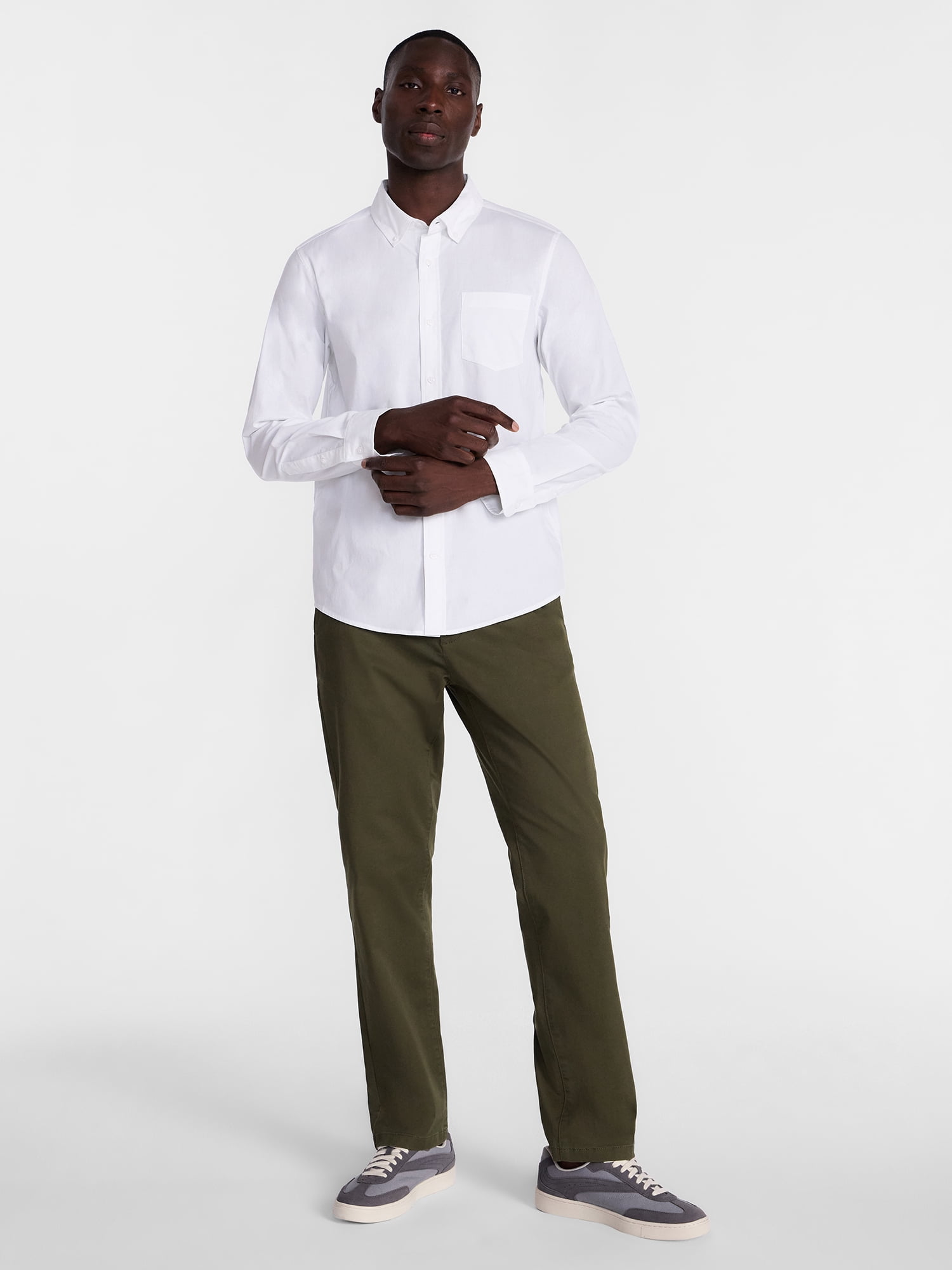 George Men's Straight Fit Chino Pants, Sizes 28-52