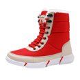 thumbnail image 2 of Botas de nieve cálidas y gruesas de caña alta, zapatos de algodón, botas ligeras de talla grande para mujer Wmkox8yii ghj2282, 2 of 9