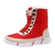 thumbnail image 2 of Botas de nieve cálidas y gruesas de caña alta, zapatos de algodón, botas ligeras de talla grande para mujer Wmkox8yii ghj2284, 2 of 9