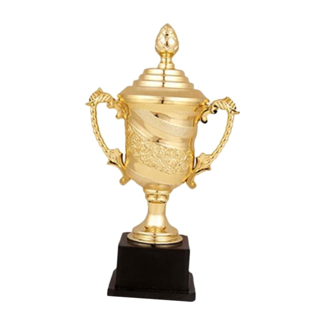 pitrice Trophée de Récompense en Or Cérémonie de Récompense Soccer Soccer Match Trophée Ligue 18,5cm