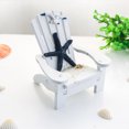 thumbnail image 2 of Clearance! Fdelink Mrine Ornment Beach Chair Home Decoration Ornament Creative Cute Ornament Ocean Beach Chair Ornament Desktop Ornament, 2 of 4