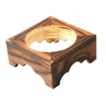 thumbnail image 4 of Almohadillas calientes Sunnimix resistentes al calor para platos Tapete de mesa Cuadrado Base de madera diámetro 228 cm, 4 of 8