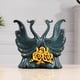 thumbnail image 3 of Estatua de cisne moderna, escultura de estatuilla de resina, arte artesanal coleccionable para , pequeña sala , estante de escritorio, Azul BLESIY Estatua del cisne, 3 of 8