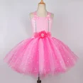 thumbnail image 5 of Vestido de tul con alas y purpurina rosa para niñas, disfraz de hada mariposa para niñas, vestido de princesa con tutú para fiesta de cumpleaños de Halloween, 5 of 5