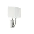 thumbnail image 5 of Satin Nickel Two Light Wall Sconce from the Rhodes Collection, 5 of 5