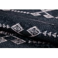 thumbnail image 3 of Ixtapaluca Black Modern Polyester Area Rugs for Living Room Washable Rugs Boho Moroccan Area Rug Soft Geometric Bohemian Carpet Distressed Indoor Rug for Bedroom Dining Room Office Nonslip Rug, 3 of 9