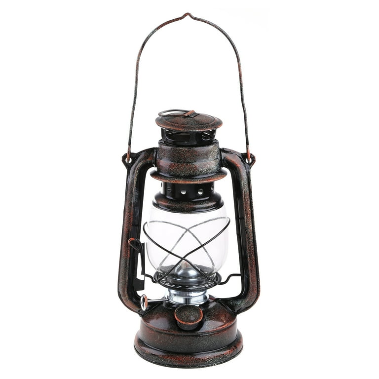 Vintage Metal Oil Lamp Portable Lantern Kerosene Light