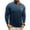 Navy, variant on Xzbqbs Mens Polo Shirts Henley Long Sleeve Button Down Shirts Lightweight Pullover Shirts Slim Fit Soft Stretch Shirts for Men