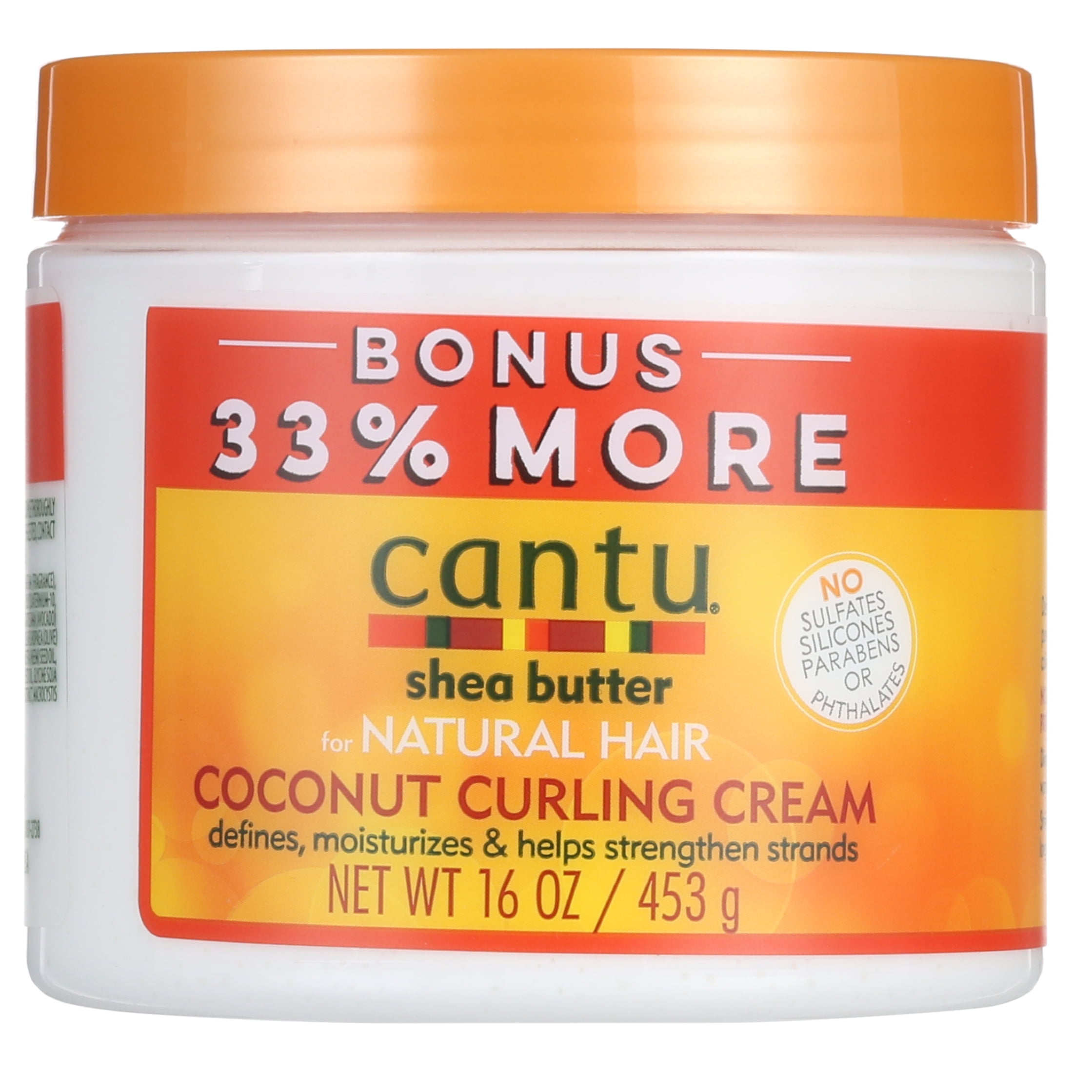 Cantu Coconut Curl Cream Bonus, 16 oz.