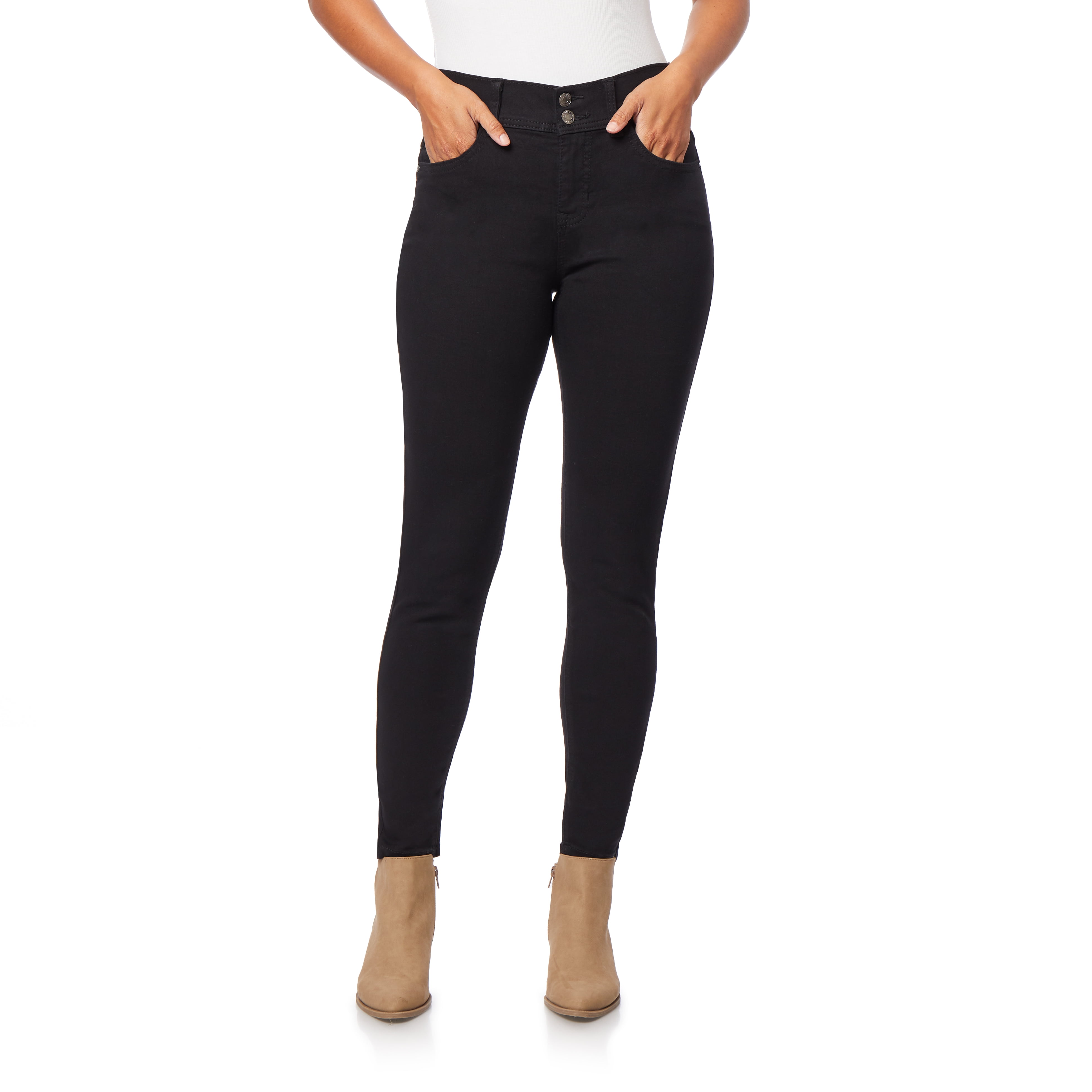 Angels Forever Young Women's Curvy Skinny Jeans