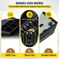 thumbnail image 3 of VEVOR Cash Drawer 16" Cash Register POS System 3 Unlocking Ways RJ11/RJ12 Square, 3 of 9