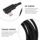 thumbnail image 5 of 1pc USB C Cable Tipo C Cable USB 3.0 a tipo C Línea de datos Cable de carga Codo de codo, 5 of 5