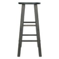 thumbnail image 4 of Winsome Element Tabouret de bar 29po Gris, 4 of 6