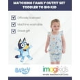 thumbnail image 3 of Bluey Bingo Muffin Toddler Girls Matching Family Tank Top and Shorts Outfit Set Girls Shorts Set 4T, 3 of 5