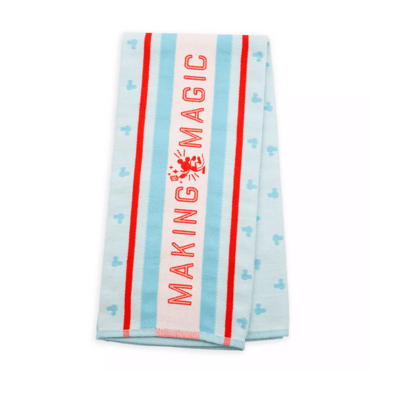 Disney Parks Mousewares Collection Mickey Making Magic Kitchen Towel New W Tag