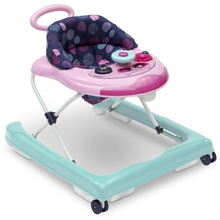 Little Folks Big Steps 2-in-1 Baby Activity Walker by Delta Children, Orbit