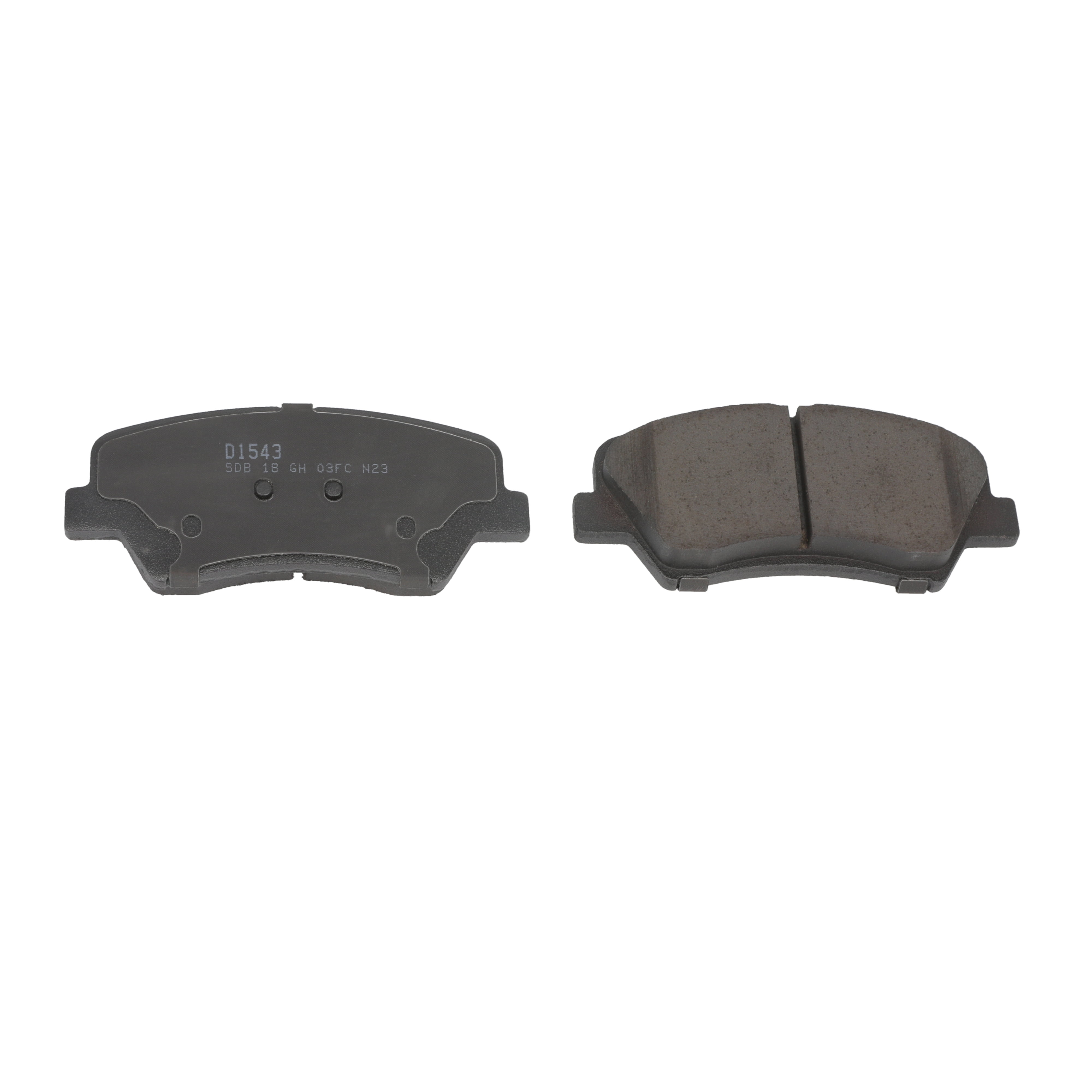 Winstop Brake Pad Set, Front WS.1543.0.C, Kia Forte 2016-2013