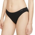thumbnail image 3 of Women's Calvin Klein Form Bikini Panty QD3644 Color: Cedar Marching Stripe Size: X SMALL, 3 of 3
